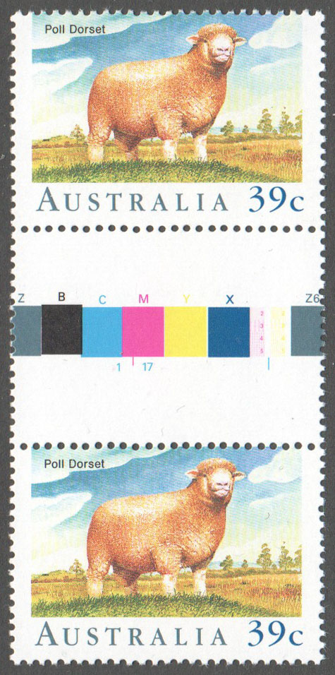 Australia Scott 1137 MNH Gutter Pair - Click Image to Close
